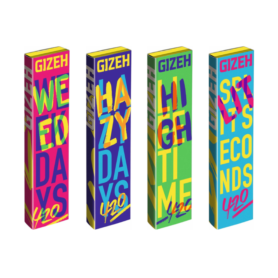 Gizeh Paper King Size 420 LTD Extra Fine + Tips