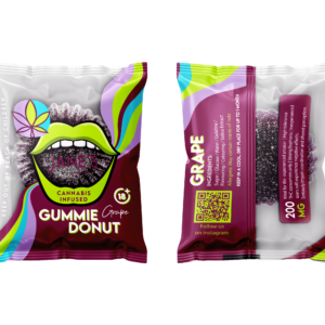 JANES GUMMIE DONUT - GRAPE (200MG)