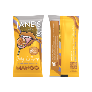JANE'S MANGO LOLLIPOP (60mg)